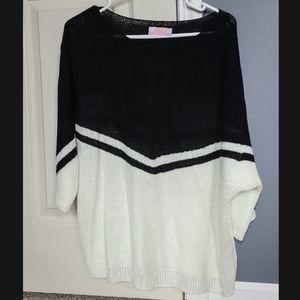 C+D+M  Mid Sleeve Sweater sz S